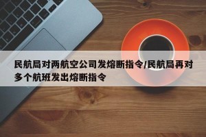 民航局对两航空公司发熔断指令/民航局再对多个航班发出熔断指令