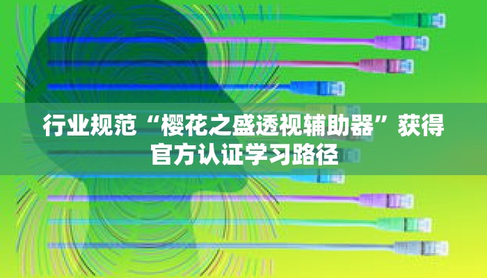 行业规范“樱花之盛透视辅助器”获得官方认证学习路径 行业规范“樱花之盛透视辅助器”获得官方认证学习路径