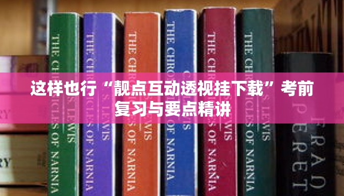 这样也行“靓点互动透视挂下载”考前复习与要点精讲 这样也行“靓点互动透视挂下载”考前复习与要点精讲