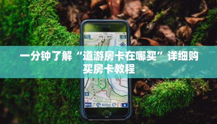 一分钟了解“道游房卡在哪买”详细购买房卡教程